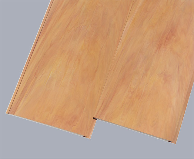 WECO-PVC-Hartschaumpaneele Holz-natur