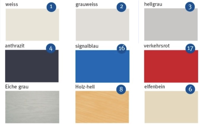 Farben OPAL PVC Paneele